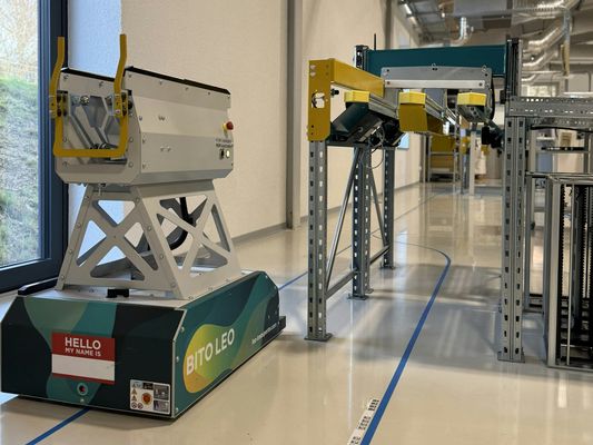 Fahrerlose Transportsysteme in der Elektronikfertigung