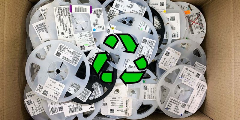 Reciclaje de Carretes y Bandejas SMD